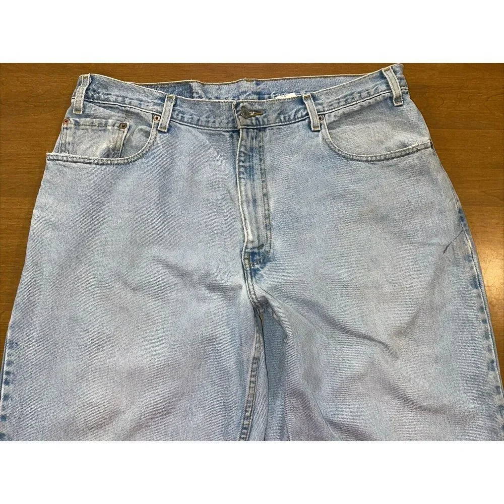Levi's 560 Jeans Men 38x32 Y2K Vintage Baggy‎ Loose Skater Raver Mallgoth 🤩